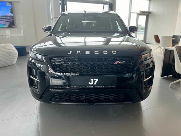 2026 Jaecoo J7 I Рестайлинг, чёрный - вид 1
