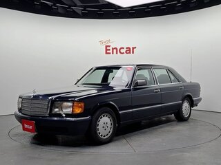 1989 Mercedes-Benz S-Класс 300 II (W126) Рестайлинг, синий, 3700000 рублей, вид 1