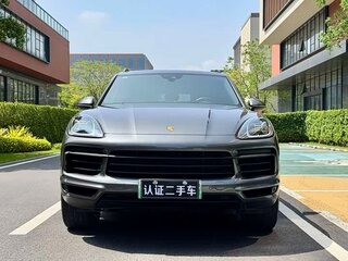 2022 Porsche Cayenne E-Hybrid Coupé III, чёрный, 5860633 рублей, вид 2