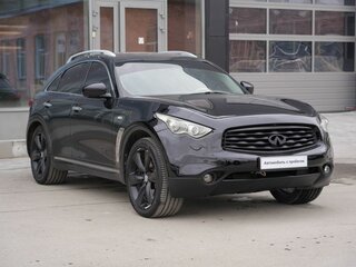 2008 Infiniti FX35 II (S51), чёрный, 1300000 рублей, вид 3