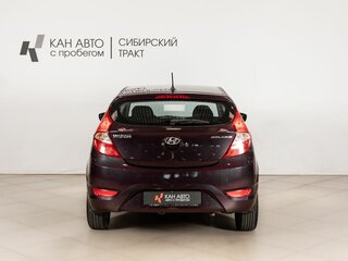 2012 Hyundai Solaris I, фиолетовый, 710000 рублей, вид 4