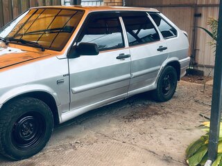 2008 Lada (ВАЗ) 2114, серебристый, 193000 рублей, вид 4
