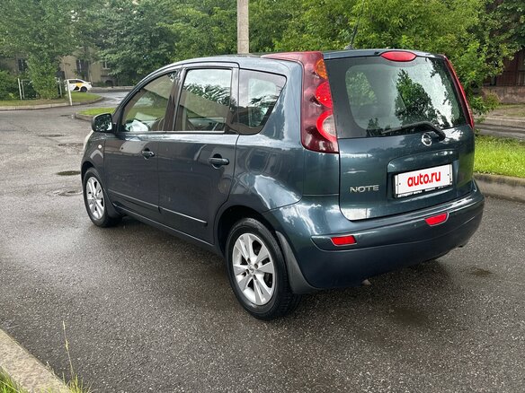 2013 Nissan Note I Рестайлинг, синий, 850000 рублей - вид 3