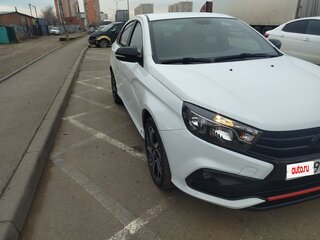 2019 Lada (ВАЗ) Vesta Sport I, белый, 950000 рублей, вид 3