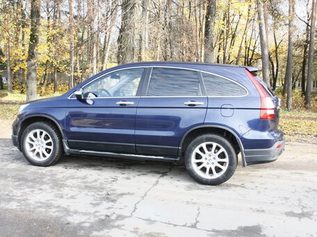 2007 Honda CR-V III, синий, 945000 рублей, вид 1