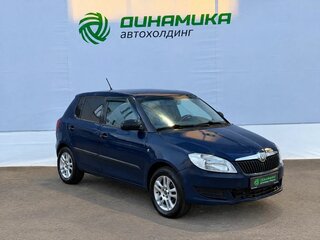 2012 Skoda Fabia II Рестайлинг, синий, 370000 рублей, вид 3