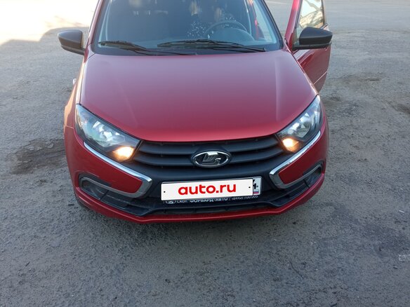 2021 Lada (ВАЗ) Granta I Рестайлинг, красный
