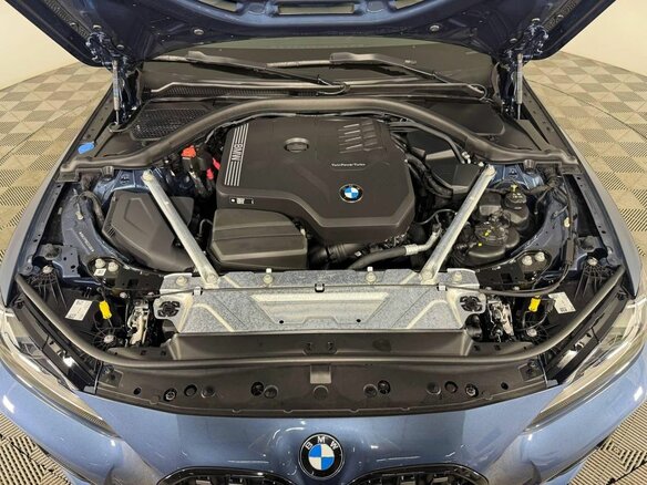 2024 BMW 4 серии 430i G22, G23, G26 Рестайлинг, синий - вид 13