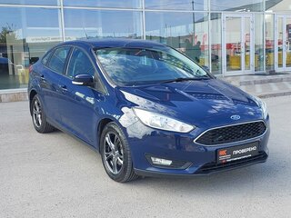 2017 Ford Focus III Рестайлинг, синий, 1359000 рублей, вид 4