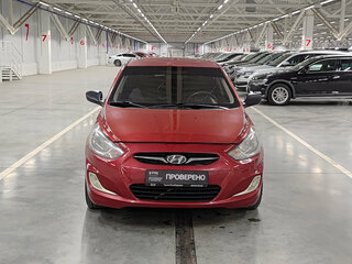 2012 Hyundai Solaris I, красный, 565000 рублей, вид 2