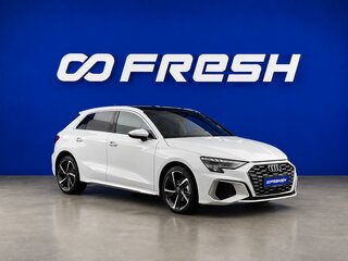 2022 Audi A3 Sportback 35 TFSI IV (8Y), белый, 3222444 рублей, вид 1