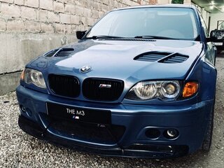 2002 BMW 3 серии 320i IV (E46) Рестайлинг, синий, 1000000 рублей, вид 4