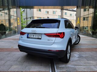 2022 Audi Q3 35 TDI II (F3), белый, 2750000 рублей, вид 3