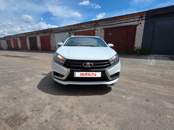 2018 Lada (ВАЗ) Vesta SW I, белый, 1000050 рублей - вид 2