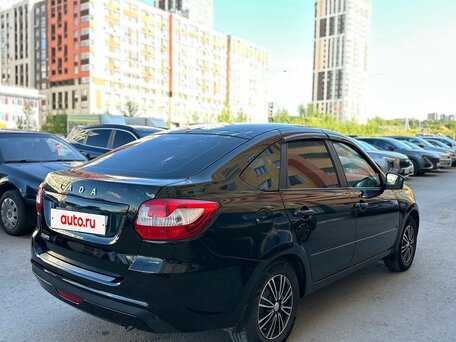 2023 Lada (ВАЗ) Granta I Рестайлинг, чёрный, 630000 рублей, вид 4