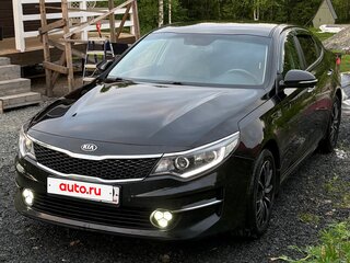 2017 Kia Optima IV, чёрный, 1790000 рублей, вид 2