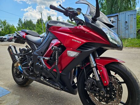 2015 Kawasaki Z 1000SX, красный, 775000 рублей, вид 1
