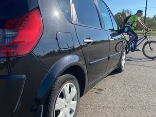 2008 Renault Scenic II Рестайлинг, чёрный, 349999 рублей, вид 4