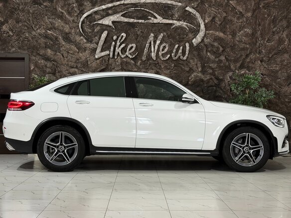 2022 Mercedes-Benz GLC Coupe 220 d I (C253) Рестайлинг, белый - вид 2