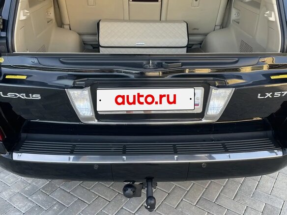 2012 Lexus LX 570 III Рестайлинг, чёрный, 3500000 рублей - вид 6