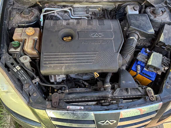 2008 Chery Fora (A21), чёрный - вид 7