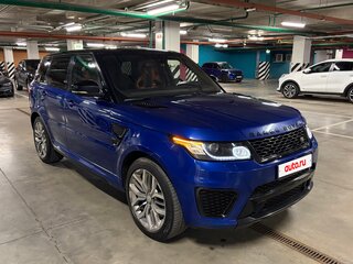 2015 Land Rover Range Rover Sport SVR II, синий, 3350000 рублей, вид 5