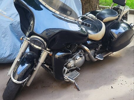 2001 Yamaha XV 1600 Road Star, чёрный, 600000 рублей, вид 3