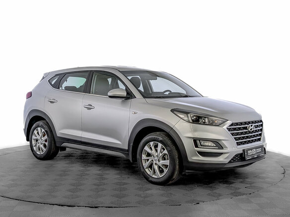 2019 Hyundai Tucson III Рестайлинг, серебристый, 1820000 рублей - вид 2
