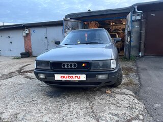1990 Audi 80 IV (B3), серый, 220000 рублей, вид 2