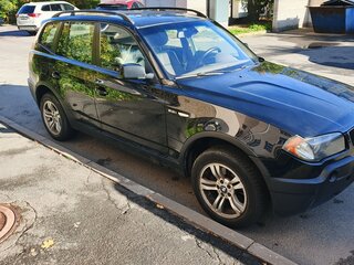 2004 BMW X3 25i I (E83), чёрный, 930000 рублей, вид 1