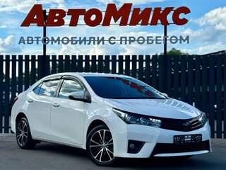 2014 Toyota Corolla XI (E160, E170, E180), белый, 990000 рублей, вид 3