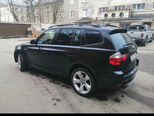 2008 BMW X3 30i I (E83) Рестайлинг, чёрный, 740000 рублей - вид 5
