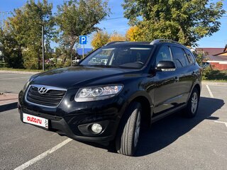 2011 Hyundai Santa Fe II Рестайлинг, чёрный, 1070000 рублей, вид 2