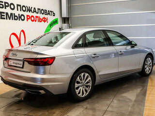2020 Audi A4 35 TFSI V (B9) Рестайлинг, серебристый, 3300000 рублей, вид 4