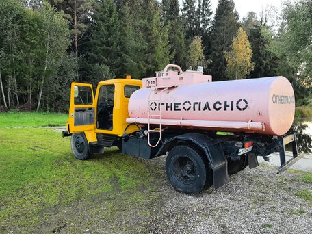 1993 ГАЗ 3307, жёлтый, 1000000 рублей, вид 2