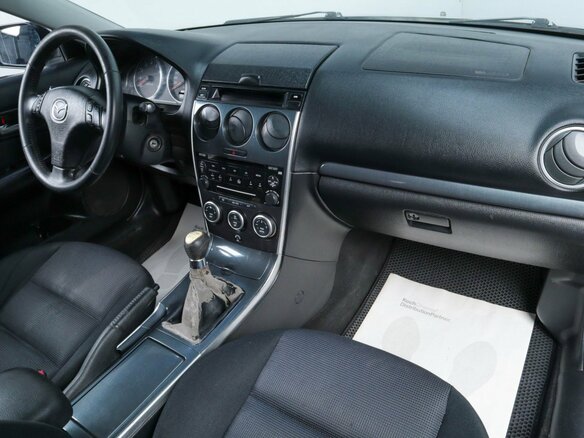 2005 Mazda 6 I (GG) Рестайлинг, серебристый, 399000 рублей - вид 12