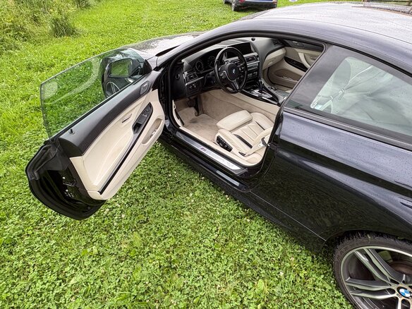 2016 BMW 6 серии 640i xDrive III (F06/F13/F12) Рестайлинг, чёрный - вид 21