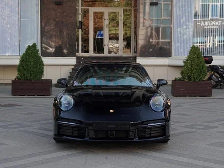 2022 Porsche 911 Turbo S VIII (992), чёрный, 31500000 рублей, вид 3