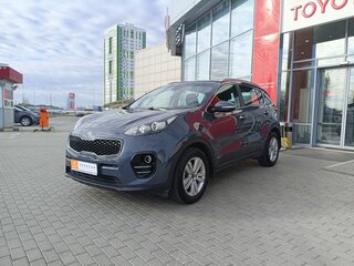 2017 Kia Sportage IV, синий, 2130000 рублей, вид 1