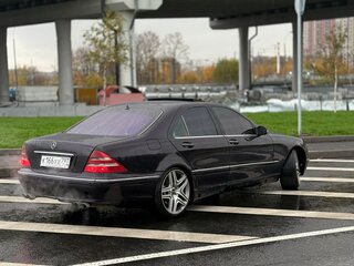 1999 Mercedes-Benz S-Класс 430 IV (W220), фиолетовый, 650000 рублей, вид 3