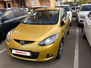 2008 Mazda 2 II (DE), жёлтый, 659000 рублей, вид 2