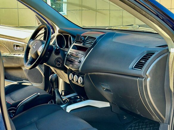 2012 Mitsubishi ASX I, синий, 610000 рублей - вид 16