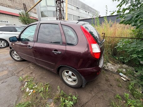 2012 Lada (ВАЗ) Kalina I, пурпурный, 145000 рублей, вид 4