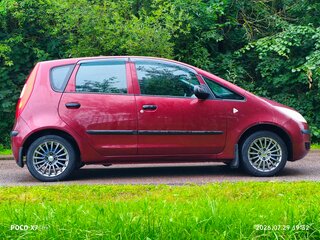 2005 Mitsubishi Colt CZ3 VI (Z20/Z30), пурпурный, 430000 рублей, вид 1