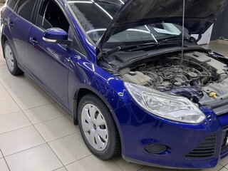 2014 Ford Focus III, синий, 750000 рублей, вид 5