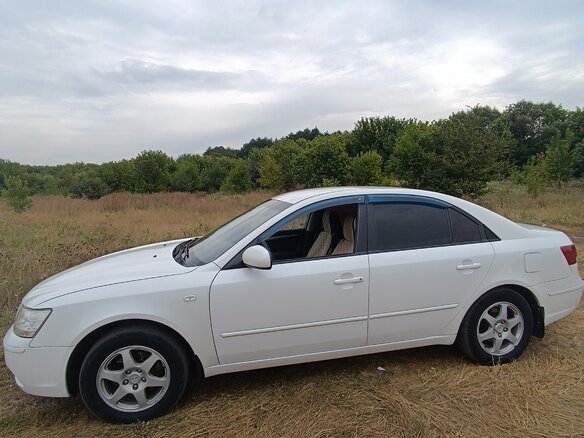 2010 Hyundai Sonata V (NF) Рестайлинг, белый, 620000 рублей - вид 5