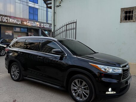 2014 Toyota Highlander III (XU50), чёрный, 2320000 рублей, вид 3