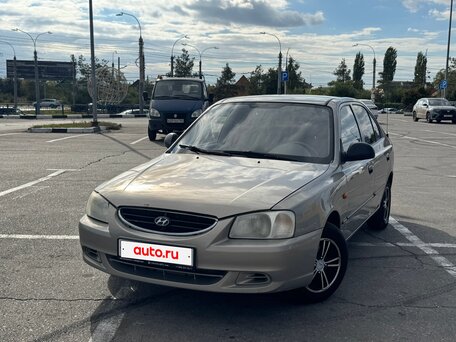 2009 Hyundai Accent ТагАЗ II, бежевый, 350000 рублей, вид 2