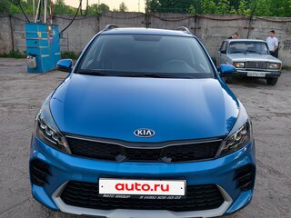2020 Kia Rio X IV Рестайлинг, синий, 1740000 рублей, вид 1