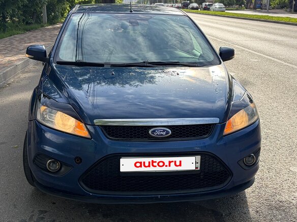 2008 Ford Focus II Рестайлинг, синий, 600000 рублей - вид 1
